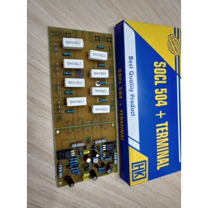 Jual KIT SOCL 504 + TERMINAL kit socl 504 + tr pcb fiber HK . | Shopee