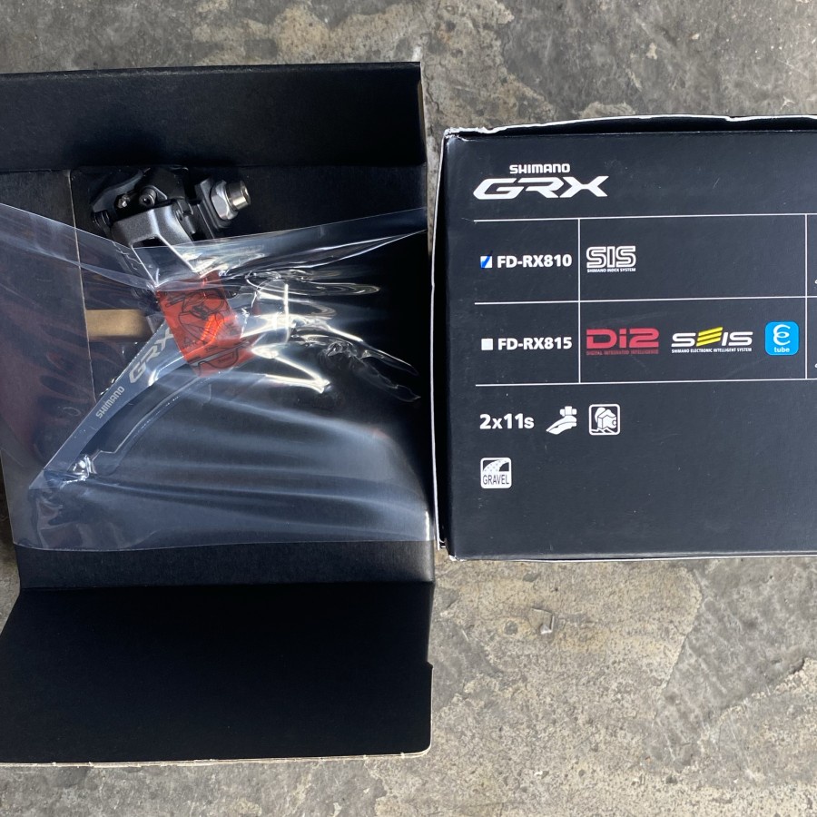 Dérailleur Avant Vélo Route Shimano GRX RX810-F 2x11 Vitesses A Braser