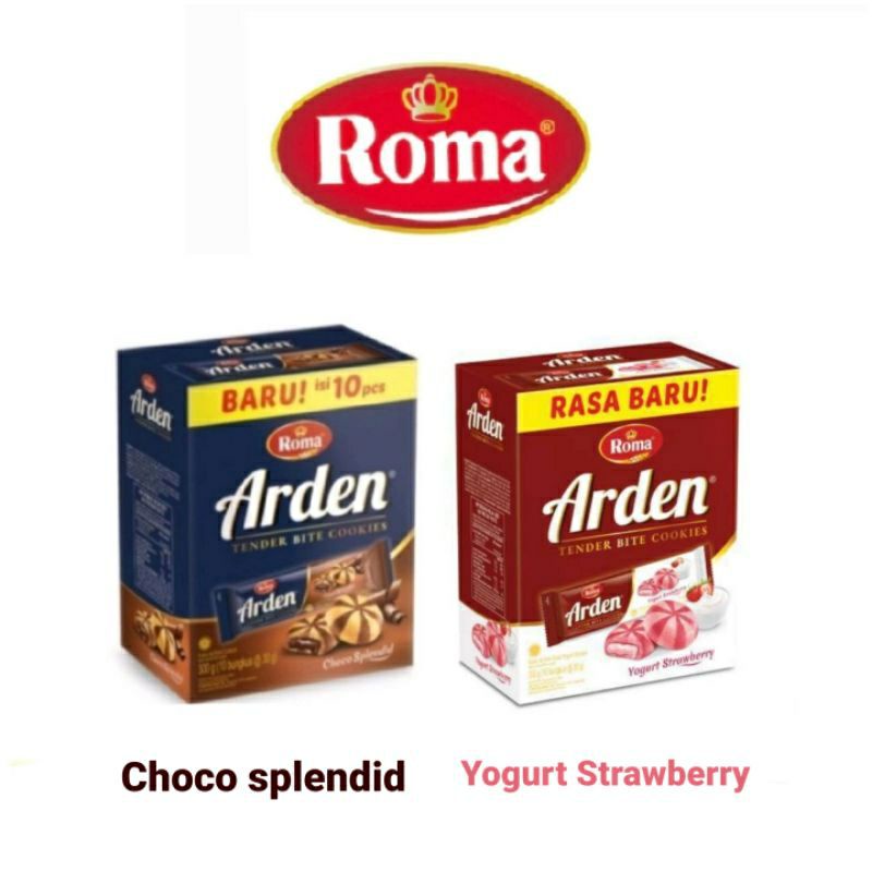 Jual Roma Arden Choco Splendid 30gr Cookies rasa Coklat / Yogurt ...