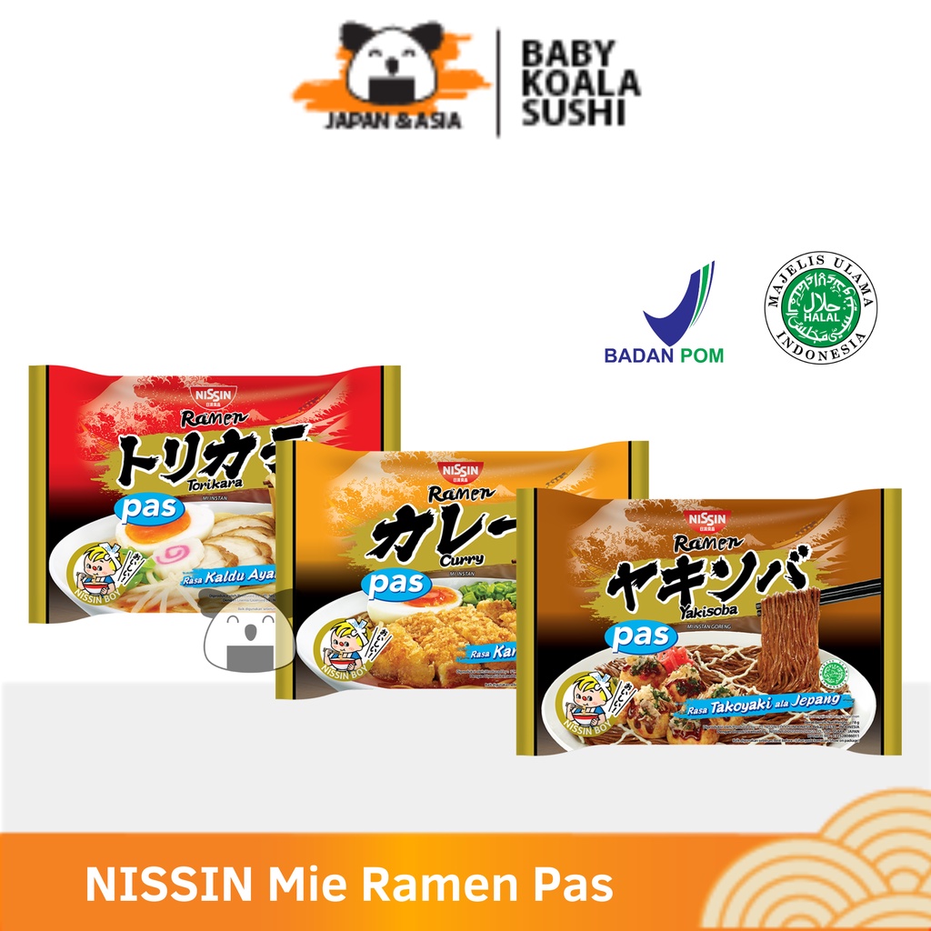 Jual Nissin Ramen Pas Torikara Kaldu Ayam 76g Halal Curry Jepang