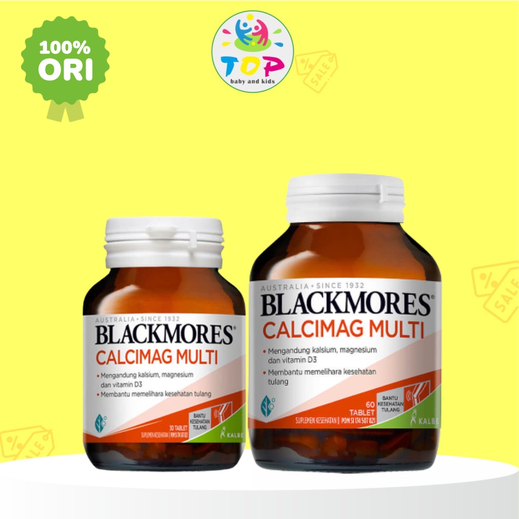 Jual ~TOP~ BLACKMORES CALCIMAG MULTI 30 / 60TABLET (PILIH VARIAN DI ...