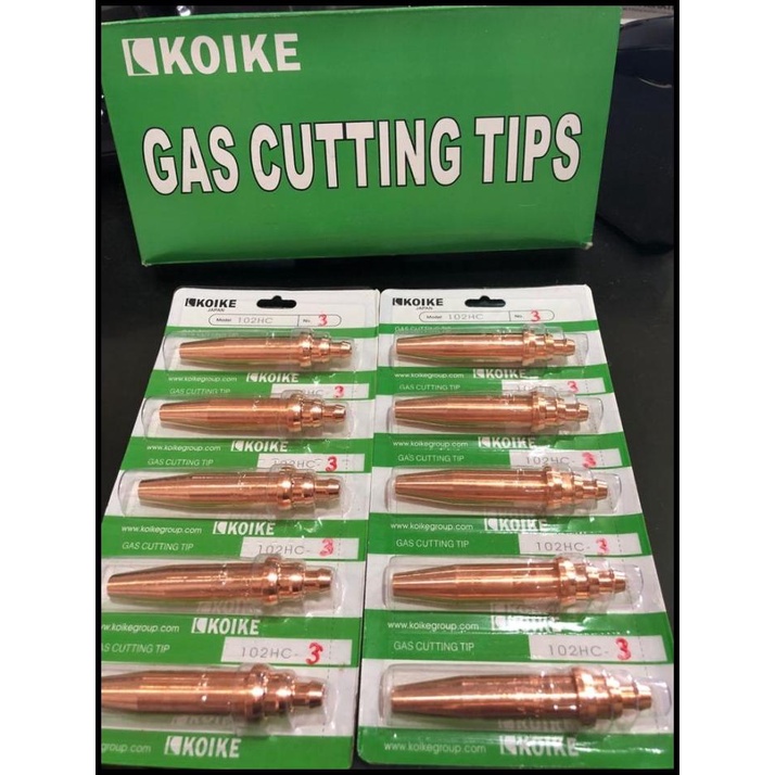 Jual TERMURAH GAS CUTTING TIP ACYTELENE KOIKE TYPE NO.3 ! Shopee