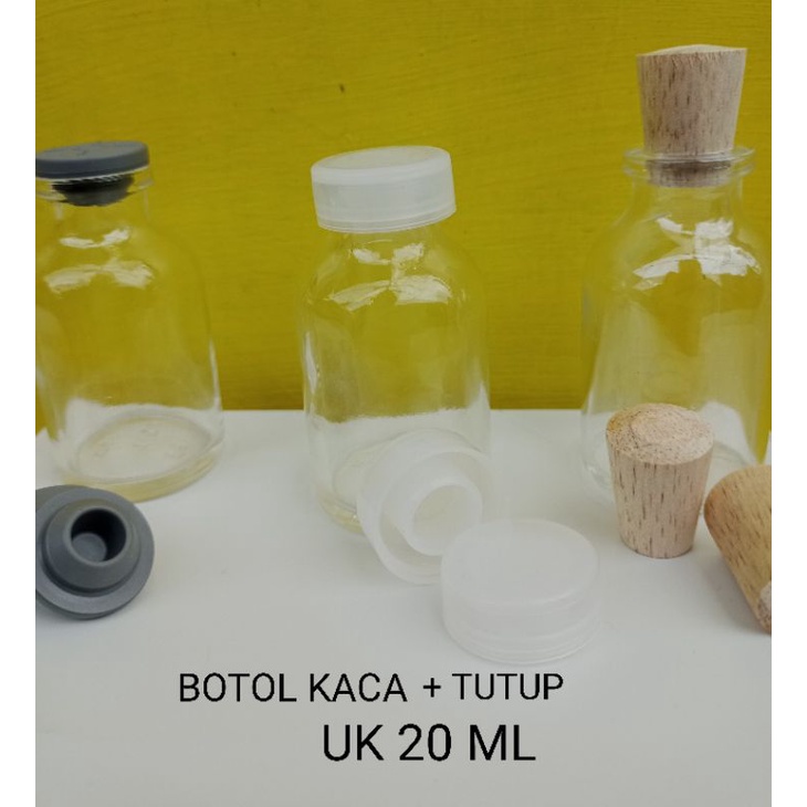 Jual Botol Vial Ml Botol Kaca Tebal Botol Kaca Tebal Tutup