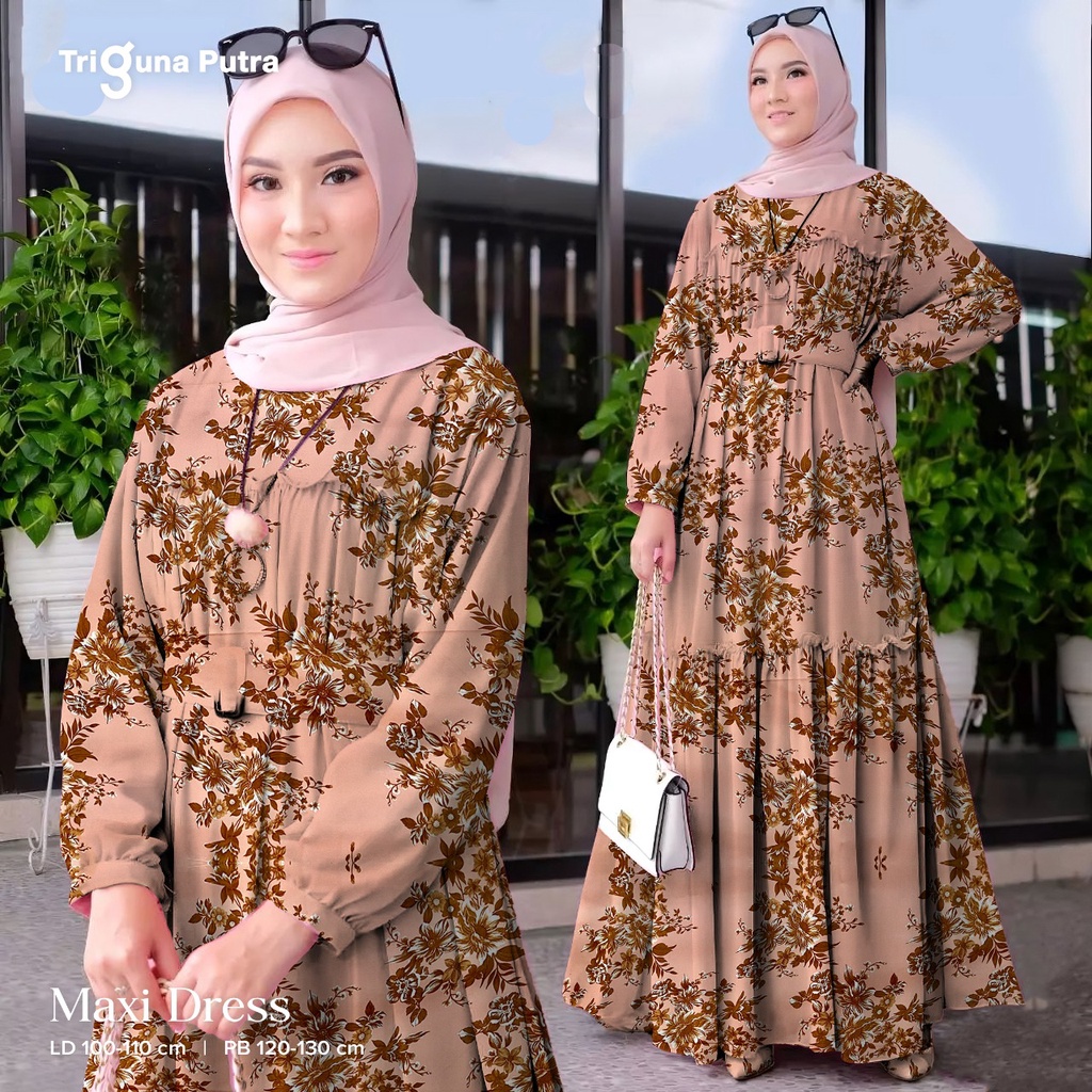 Jual gamis terbaru baju gamis mewah kondangan kekinian pakaian wanita