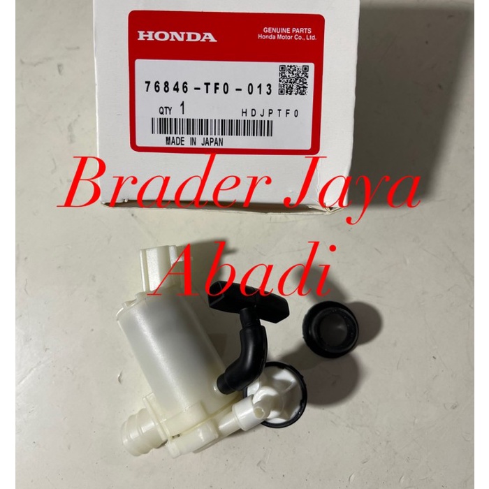 Jual Motor Washer Pump Wiper Pompa Air Jazz Brio Civic Freed Hrv Mobilio Br Shopee Indonesia