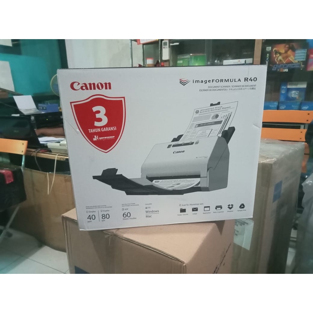 Jual CANON SCANNER DR-R40 ( Hubungi Febri ) | Shopee Indonesia
