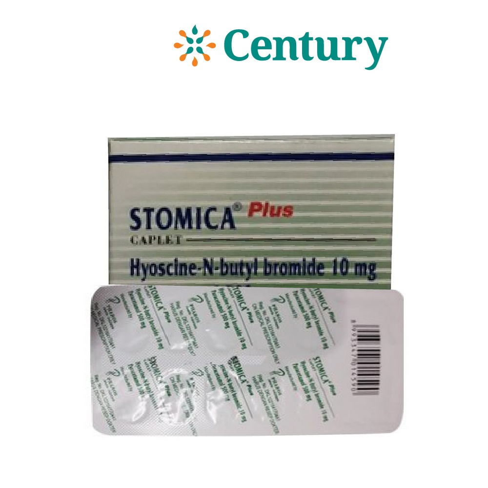 Jual STOMICA PLUS 10 MG 1 STRIP 10 TABLET / PEREDA NYERI / KRAM PERUT ...