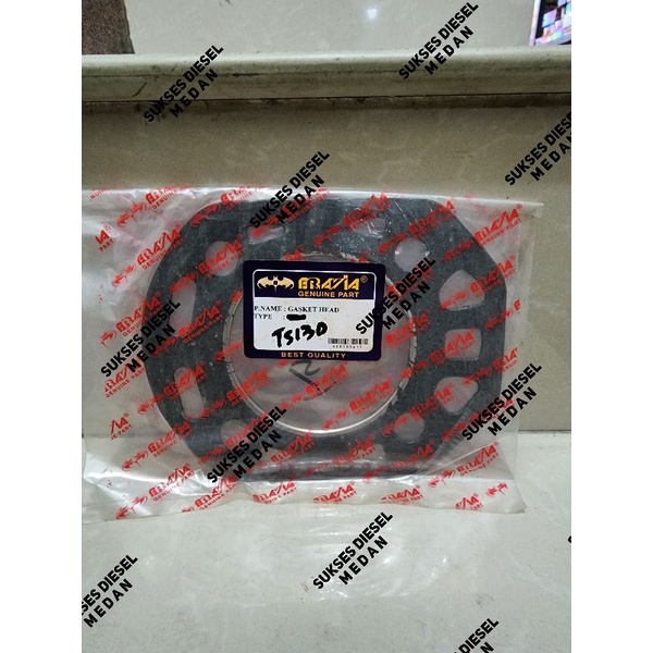 Jual TS130 TS 130 Gasket Cylinder Head Paking Deksel Packing Kop Mesin ...