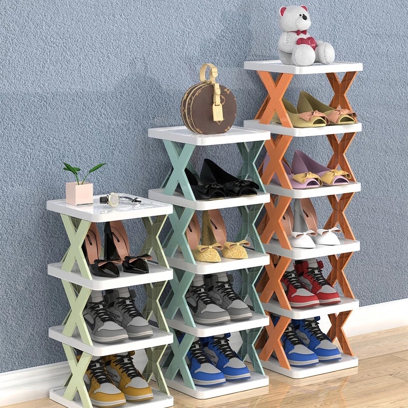 Jual RAK SEPATU HIASAN MODEL LIPAT PORTABLE / MULTI LAYER MULTIFUNGSI ...