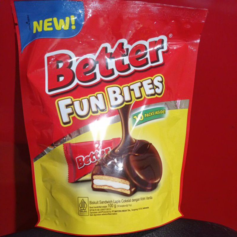 Jual BETTER FUN BITES POUCH (10PCS/24PCS) | Shopee Indonesia