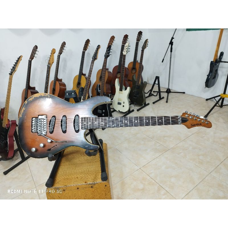 Jual GITAR SAMICK 1990 AN JADUL KOLEKTOR | Shopee Indonesia
