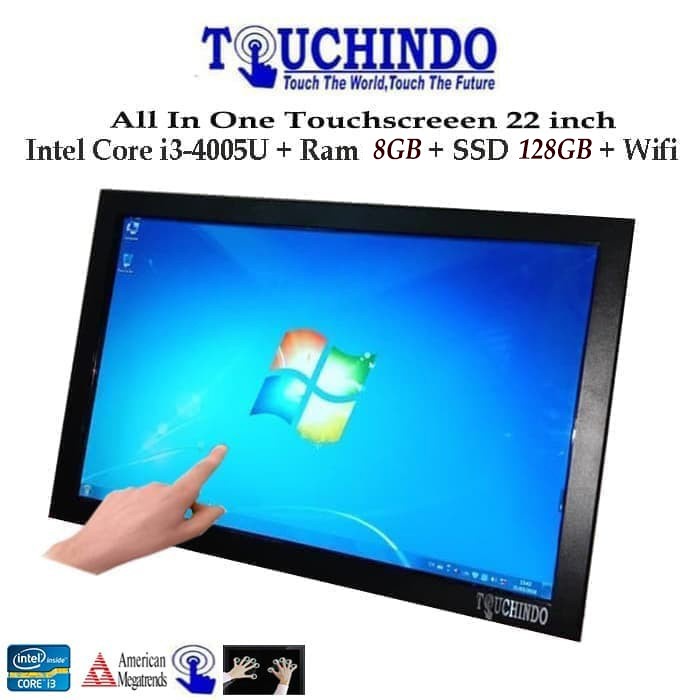 Jual All In One PC i3 Touchscreen 22 inch | Shopee Indonesia