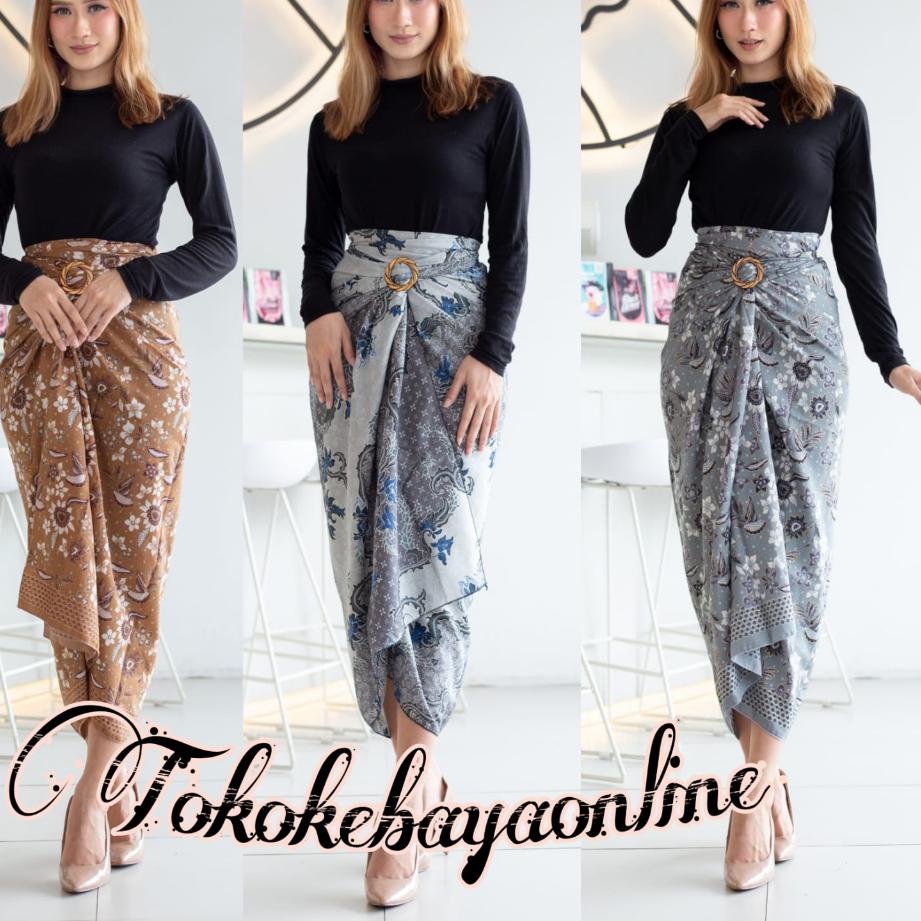 Jual FIA641 ROK LILIT BATIK MODERN / ROK BATIK / KAIN BATIK / BAWAHAN ...