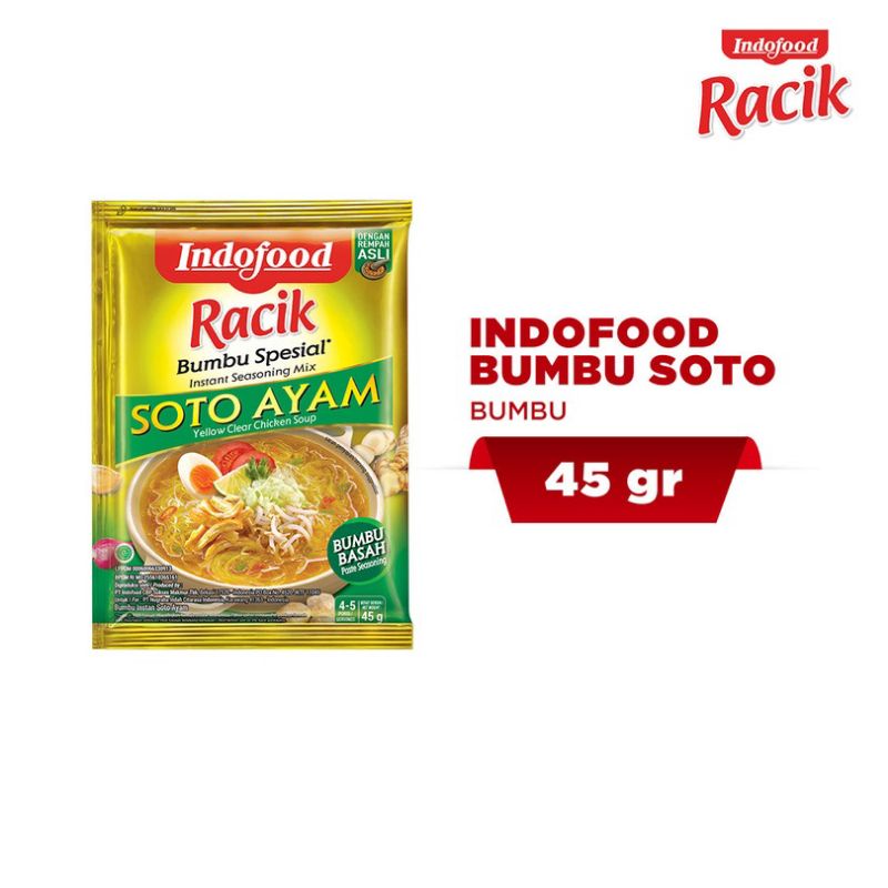 Jual Indofood Racik Bumbu Instant Soto Ayam Gr Shopee Indonesia