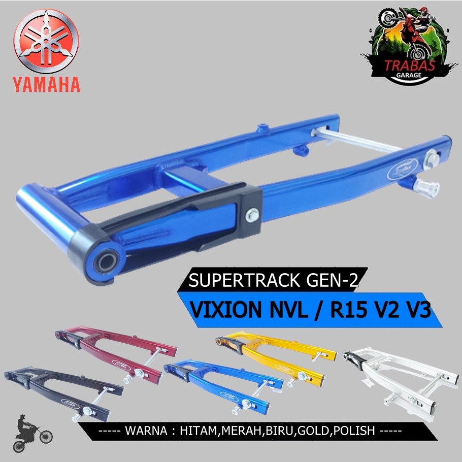 Jual SWINGARM VIXION NVL NVA R15 V3 V2 DOUBLE DISK SWING ARM SUPERTRACK