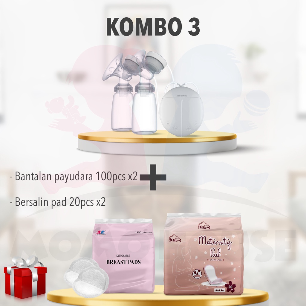 Jual Momo House Pompa Asi Elektrik Breast Pump Electric Pompa Asi Real Bubee Pompa Asi Elektrik