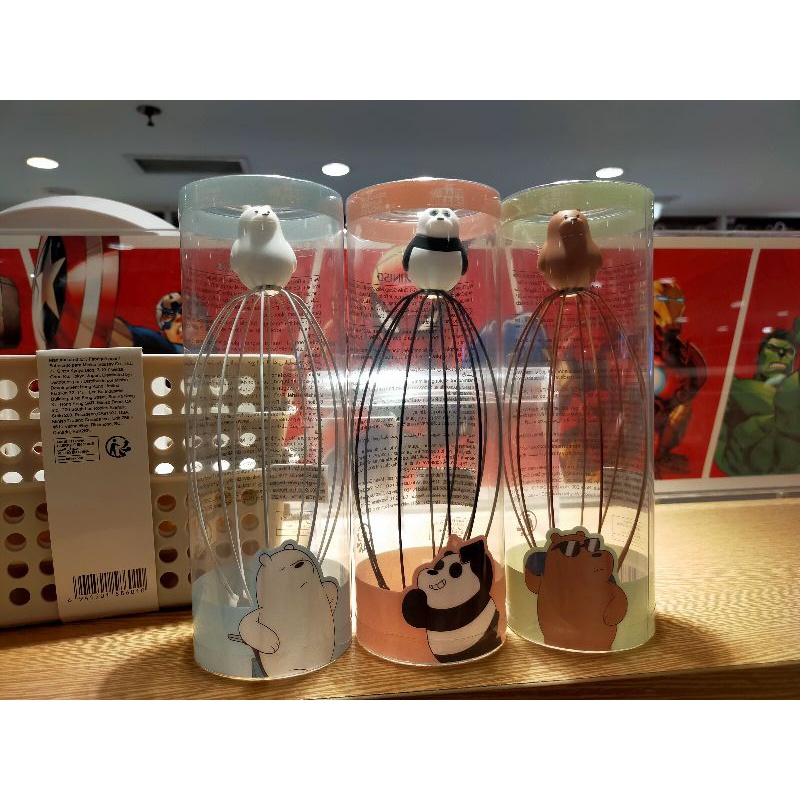 Jual MINISO WE BARE BEARS SCALP MASSAGER Shopee Indonesia
