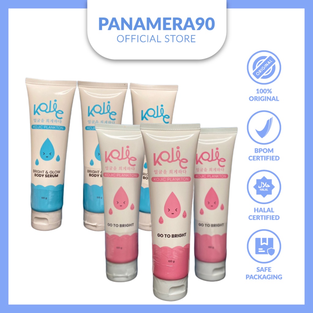 Jual SALE KOJIC PLANKTON Body Serum Bright & Glow 100gram Shopee
