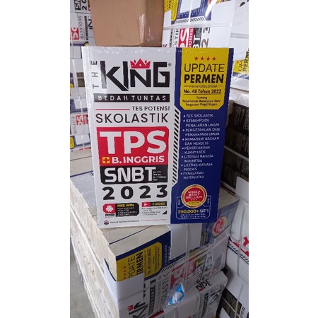 Jual BUKU TPS THE KING BEDAH TUNTAS SKOLASTIKA TPS B.INGGRIS SNBT 2023 ...