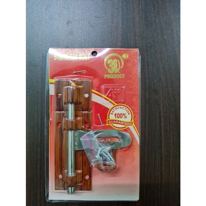 Jual 3R Grendel pintu overval warna 4 inch / Grendel stainless steel 4 ...
