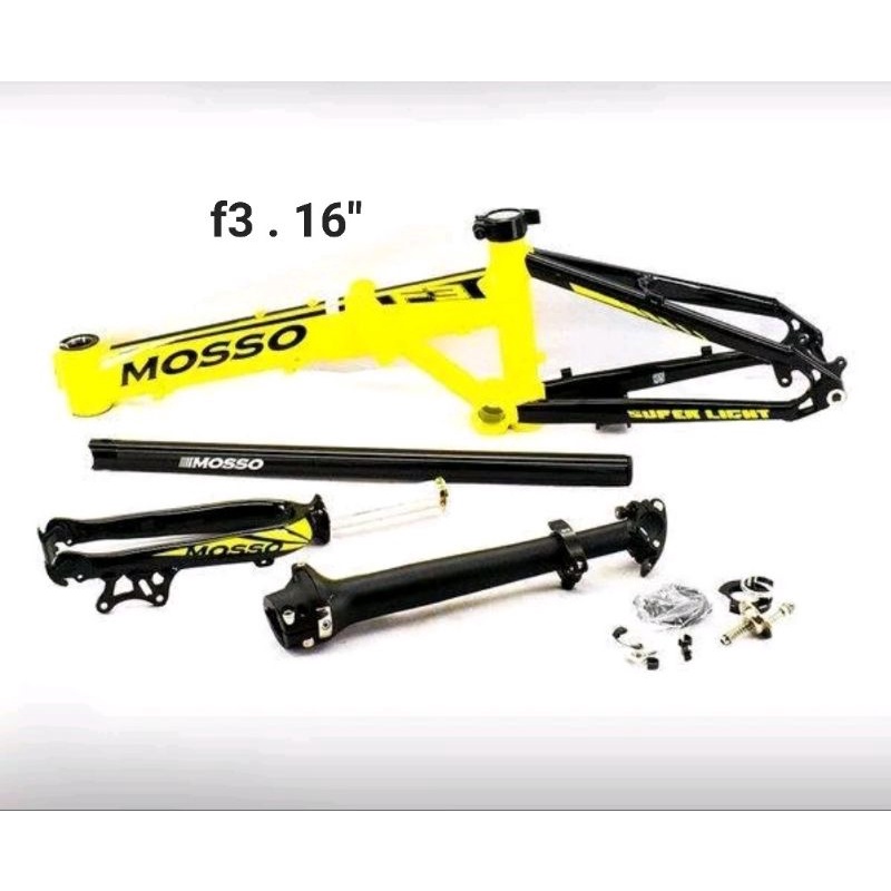 Jual MOSSO F3 16 INCH FRAME RANGKA SEPEDA LIPAT SELI FOLDING BIKE MOSSO ...