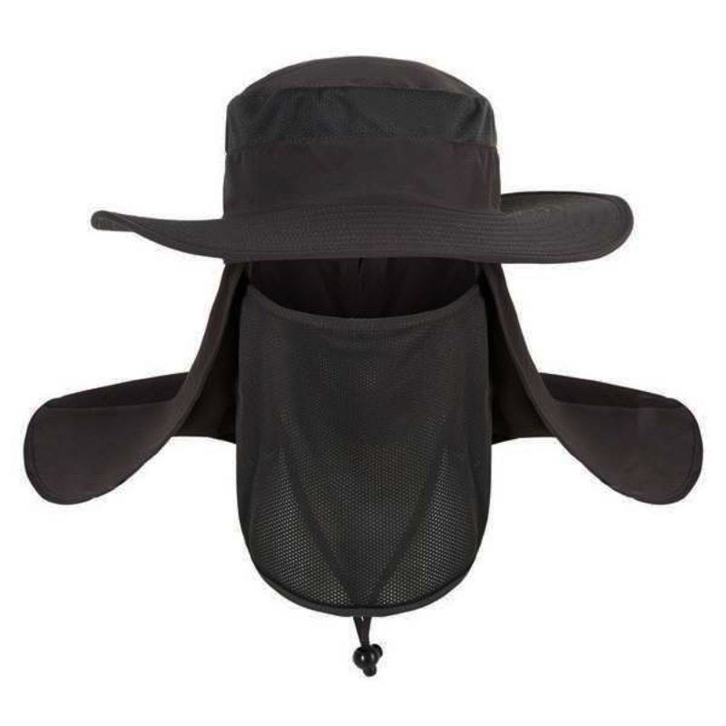 Jual Topi Rimba Pria Outdoor Hiking Gunung Mancing dengan Sarung ...