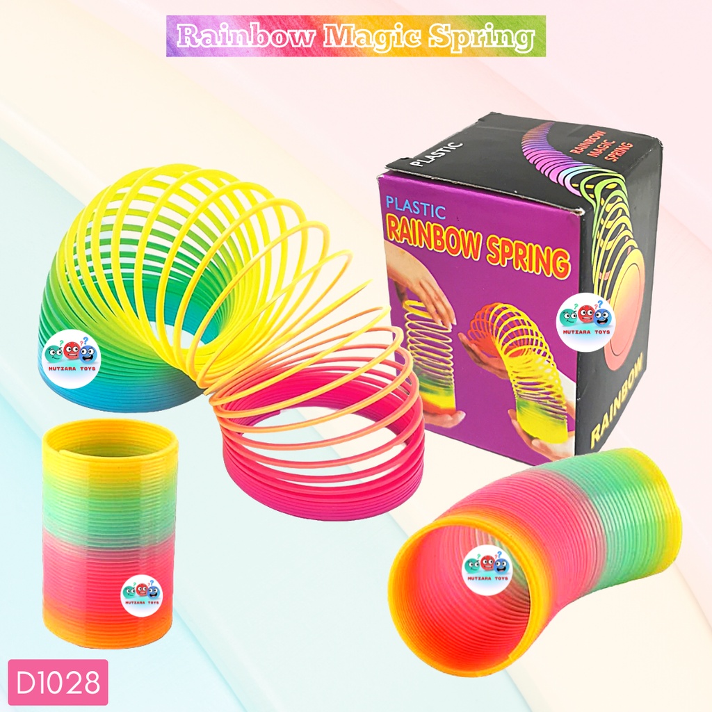 Jual MUTIARATOYS Rainbow Magic Spring Diameter 4,2 cm D1028 | Shopee ...