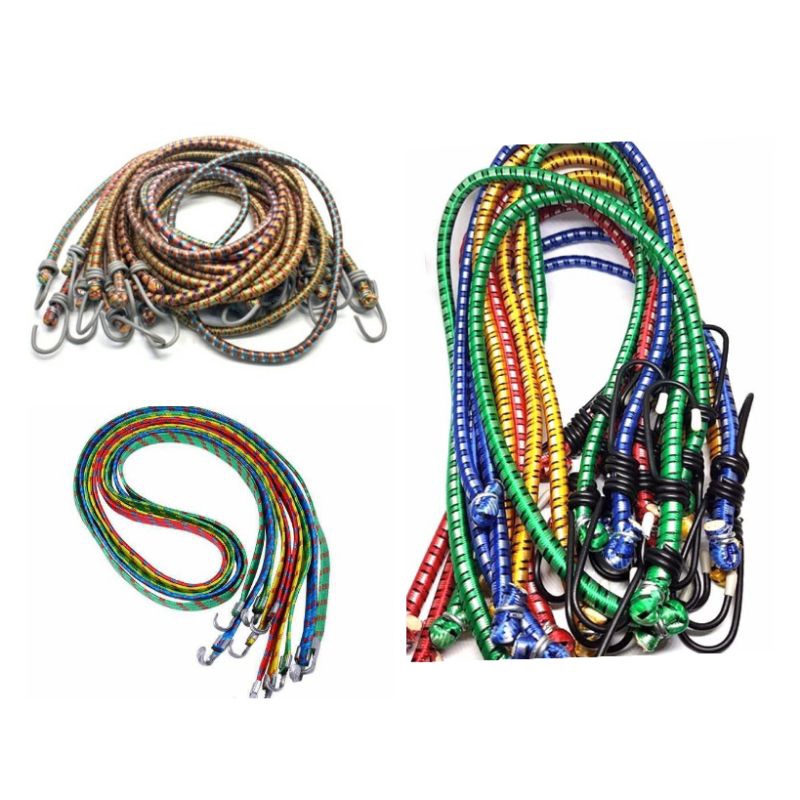 Jual tali motor ikat barang tali ikat bagasi 1meter karet ikat motor