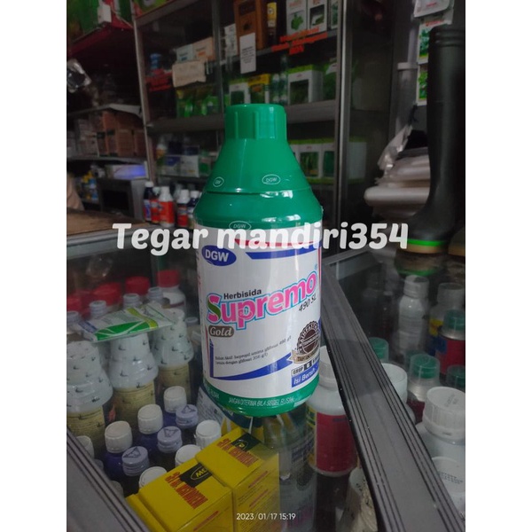 Jual Herbisida Supremo Gold 490sl 1liter Dgw Herbisida Sistemik