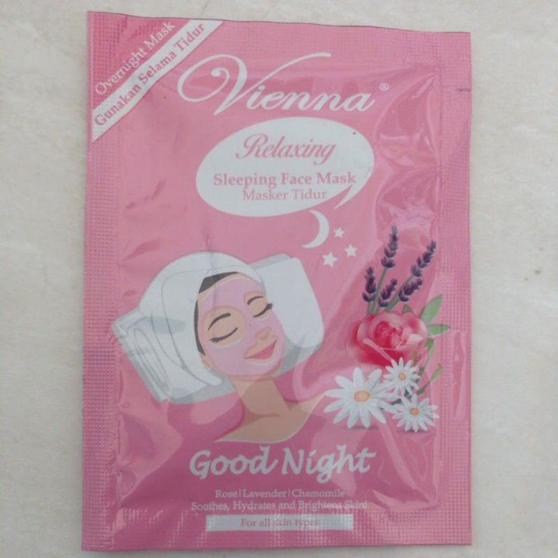 Jual Vienna Sleeping Mask Exp Juli 2024 Shopee Indonesia