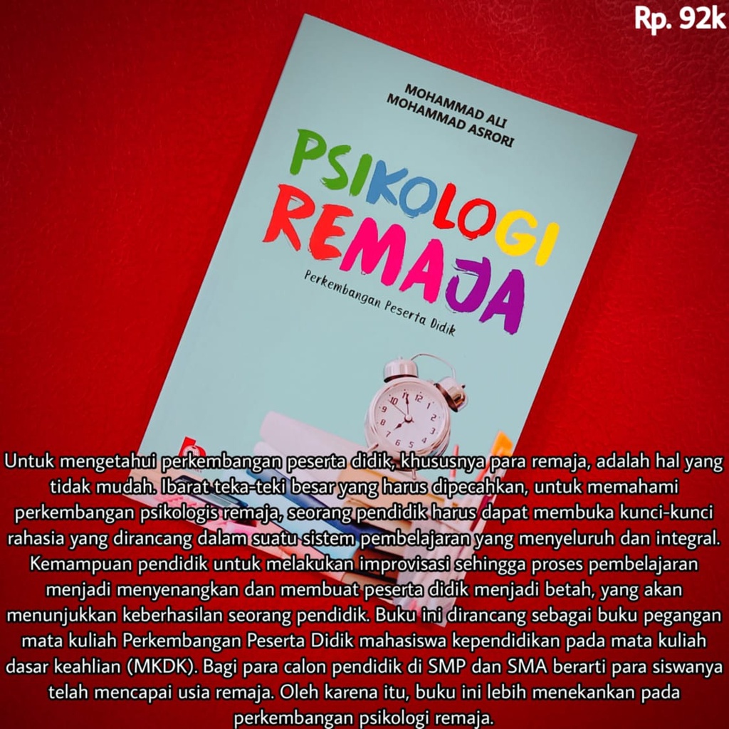 Jual Buku Psikologi Remaja Shopee Indonesia