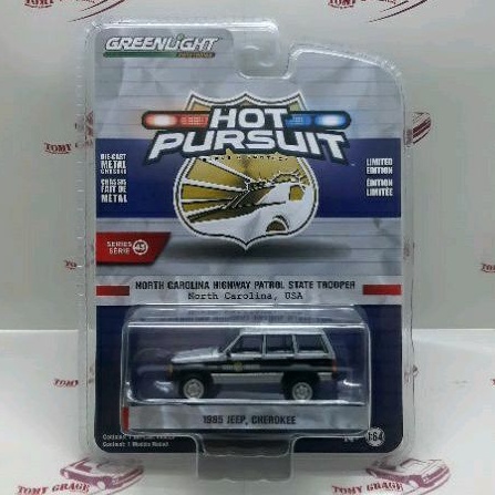 Greenlight - Hot Pursuit - 1997 Jeep Cherokee - 1/64 | Cuotas sin interés