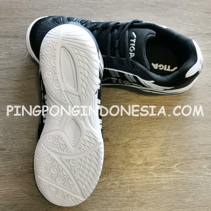 Jual Stiga Liner Iii Black Shoes Sepatu Olahraga Pingpong Tenis Meja
