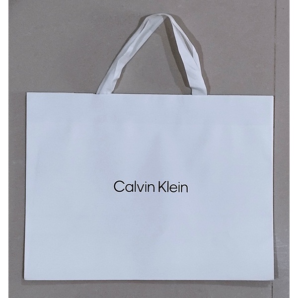 Tas Karton Paper Bag Paperbag Calvin Klein Original Large