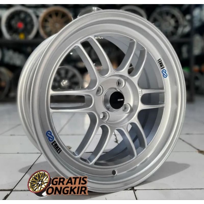 Jual velg racing enkei rpf1 r16x7 pcd 4x100 velg mobil ring 16 import ...
