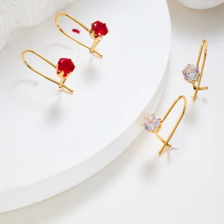 Hyl Jewelry 291E Anting Titanium Wanita Anti Karat Dan Anti Luntur Asli Dewasa Panjang Silver Jewerly Ori Tidak Selamanya Tusuk Emas Muda