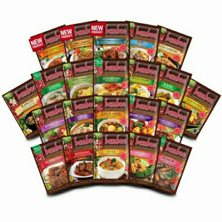 Jual Bamboe Bumbu instant| Bumbu Masak Instant Lengkap| All variant ...