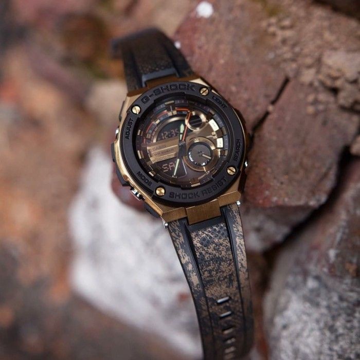 Jual Jam Tangan Pria Casio G Shock G STEEL GST 200 CP Combi Shopee Indonesia