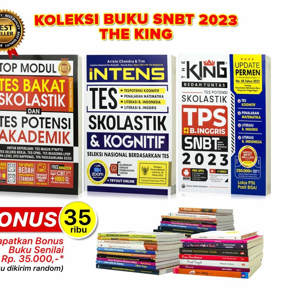 Jual GAF134 Buku Snbt 2023 The King : Bedah Tuntas Skolastik TPS Bahasa ...