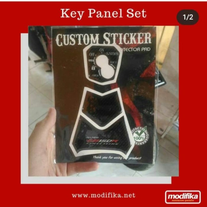 Jual Stiker New Cb R Keypad Cover Kunci Kontak Shopee Indonesia