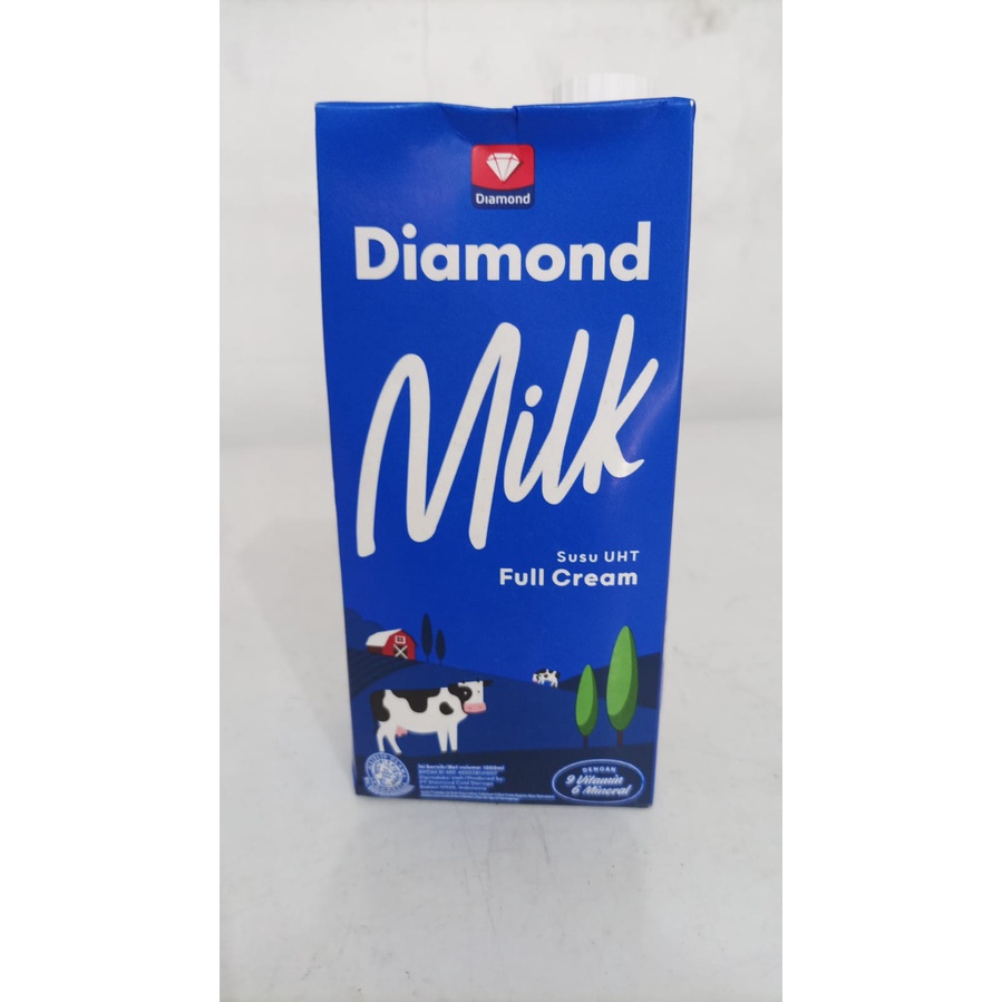 Jual Susu Diamond Milk Full Cream 1l Shopee Indonesia