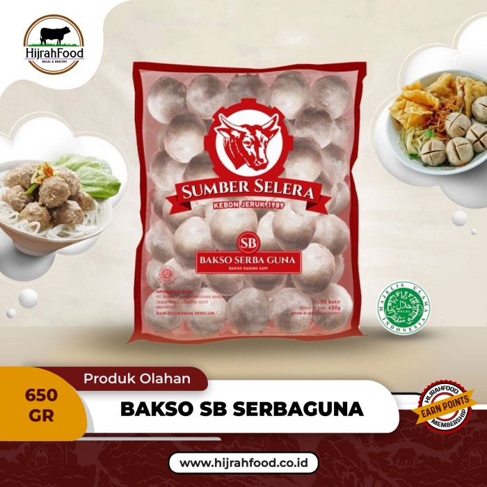 Jual Bakso Sapi Sumber Selera Sb Serbaguna All Purpose Meatballs Sb