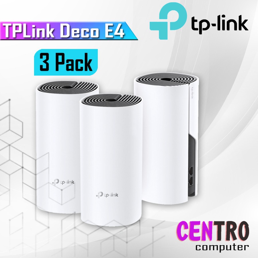 Jual TPLink Deco E4 [3 Pack] Whole Mesh Wifi System - TP-Link Deco E4 ...