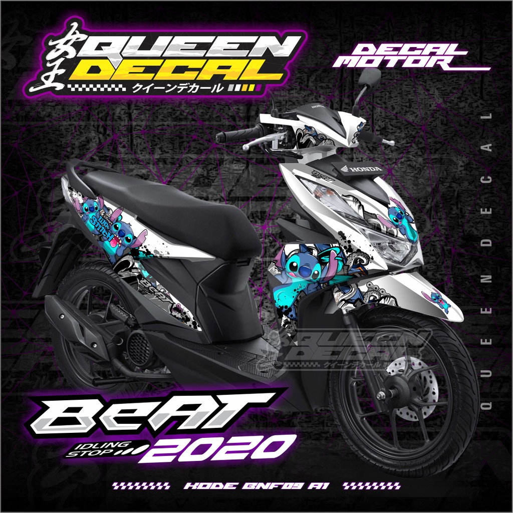 Jual STIKER FULLBODY HONDA BEAT NEW 2020 - DECAL STIKER BEAT NEW 2020