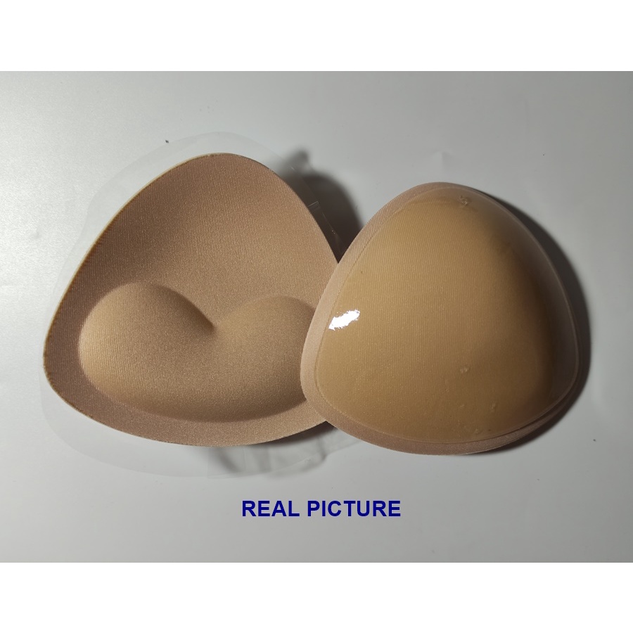 Jual Busa Pad Bra B22 Nipple Pad Dengan Lem Perekat Busa BH Bra Push Up Silicon | Shopee Indonesia