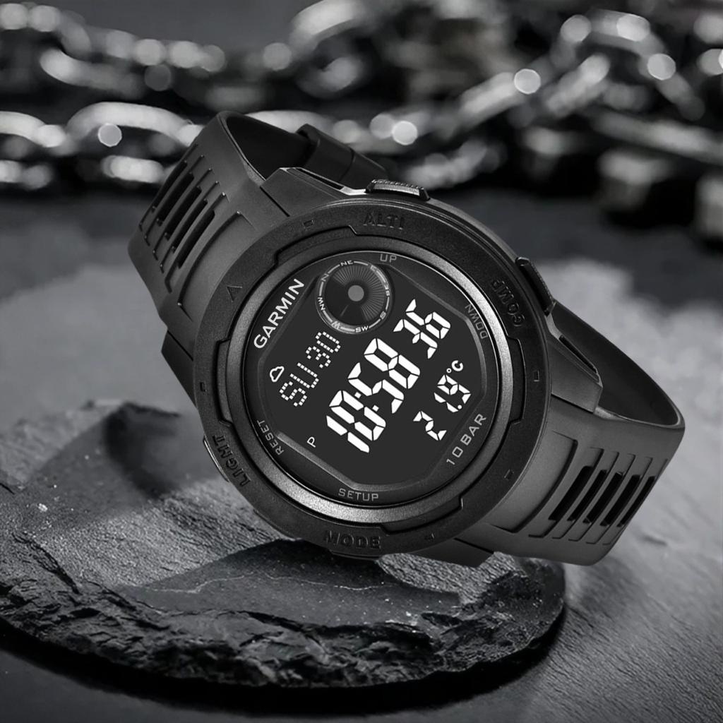 Jual BEST SELLER Jam Tangan GARMIN Sport Premium Digital Strap Rubber Shopee Indonesia