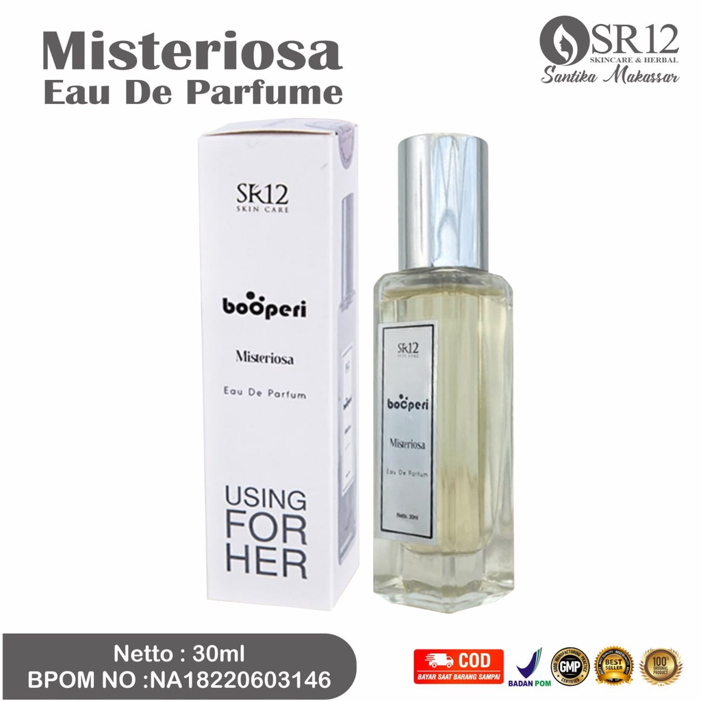 Jual Sr12 Parfum Booperi Misteriosa Use For Her Parfum Cewek Shopee Indonesia 7322