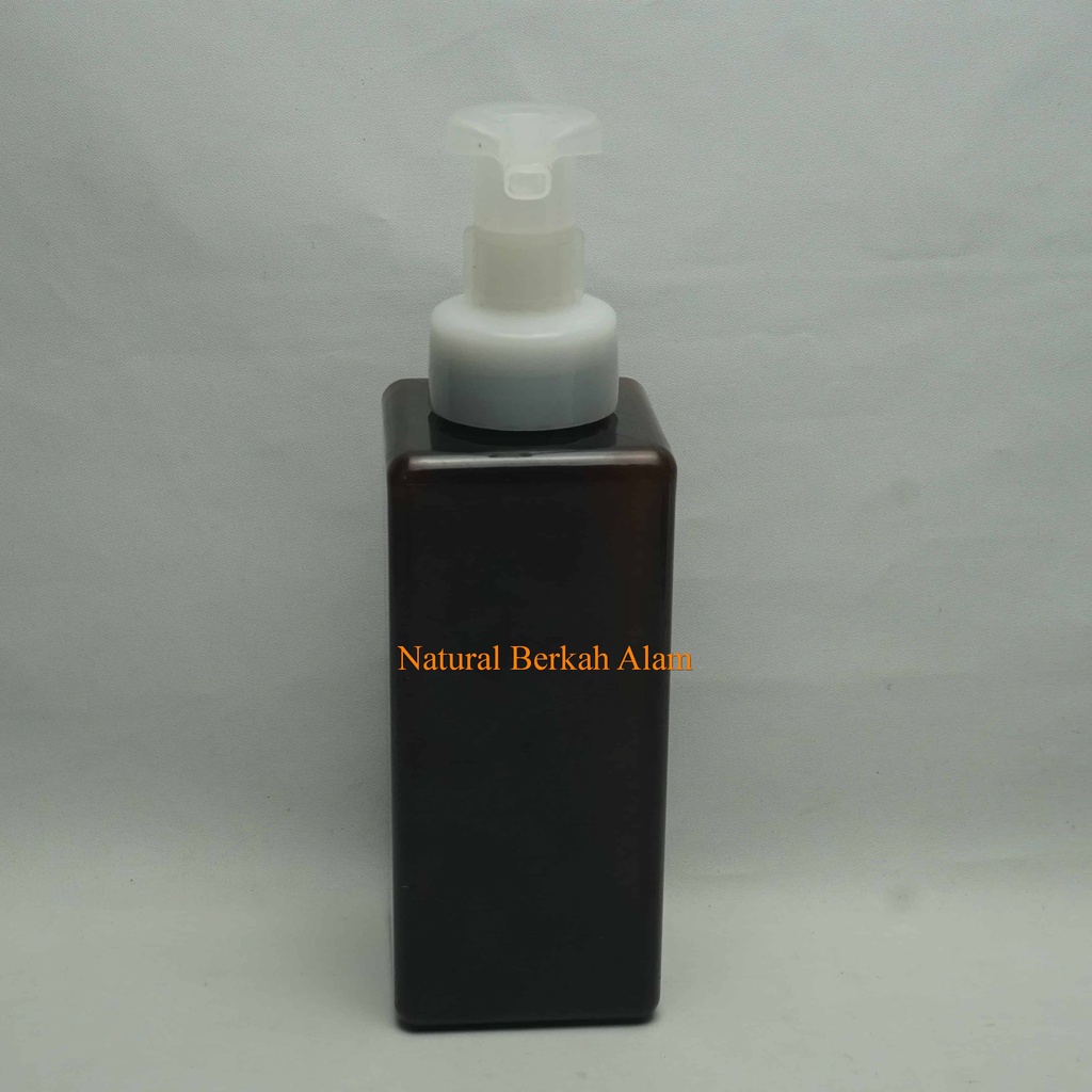 Jual Botol Foamer 650 ml Kotak Coklat / Botol Plastik PET / Botol ...