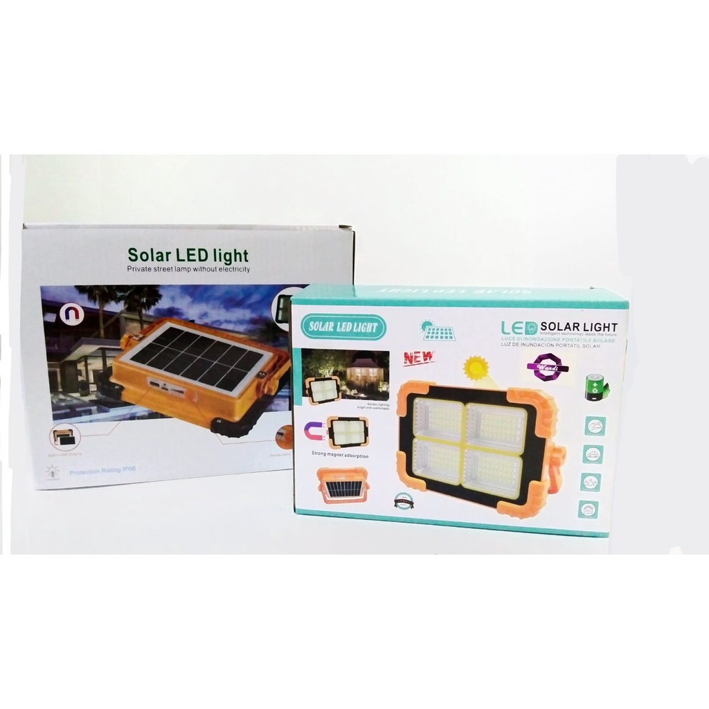 Jual Lampu Sorot Solar Wandi 100W Tricolour Lampu Led Emergency Solar ...