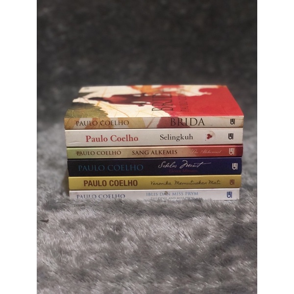 Jual NOVEL BEKAS TERJEMAHAN (PAULO COELHO) | Shopee Indonesia